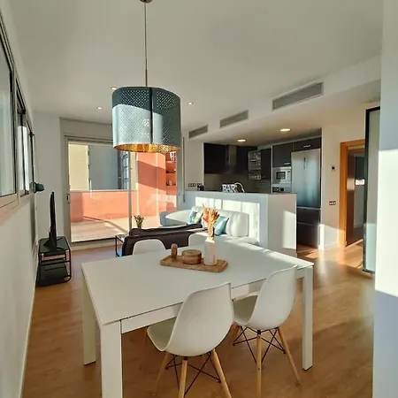 Large Terrace Luxury Apartment Sant Adria de Besos Exterior photo